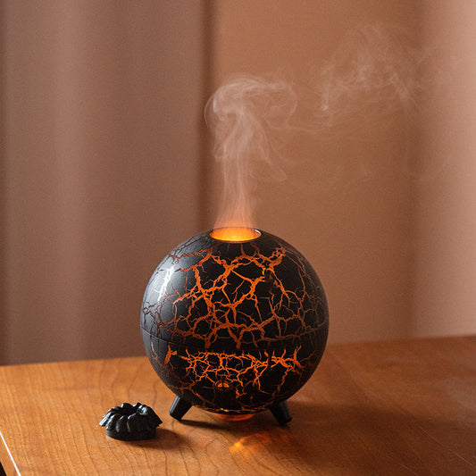 Difusor e Humidificador Ultrassónico Planeta de Fogo LED RGB – 200ml