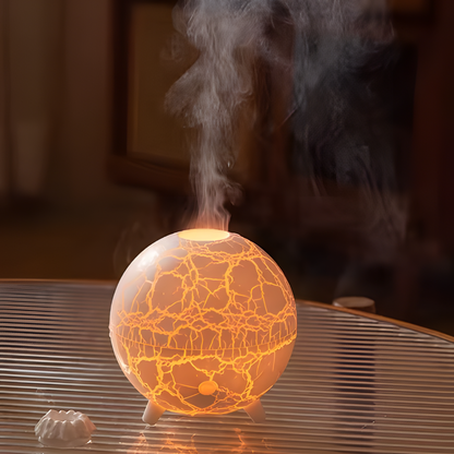 Difusor e Humidificador Ultrassónico Planeta de Fogo LED RGB – 200ml