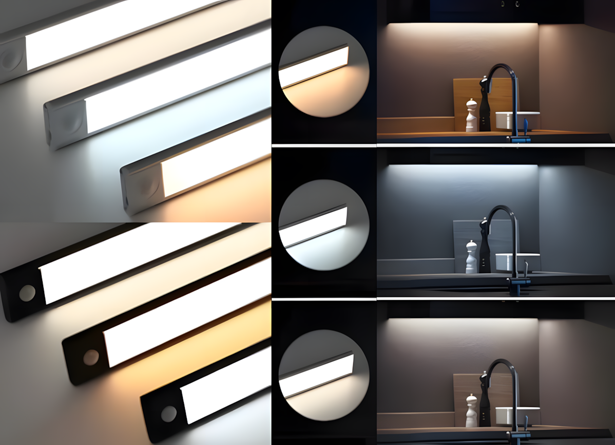 Iluminação Inteligente Premium: Barra LED Magnética