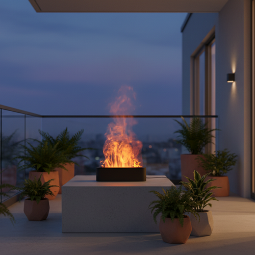 Oásis Flame - Difusor de Aromaterapia Premium