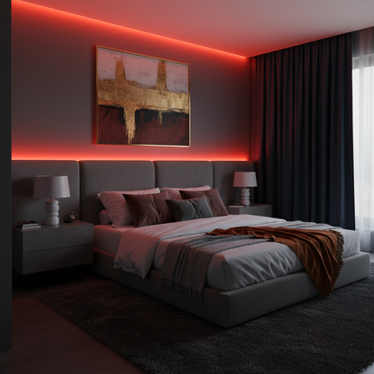 Quarto vermelho